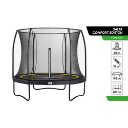 Батут Salta Comfort Edition круглый 183 см Black
