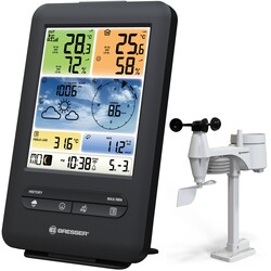 Метеостанция Bresser Weather Center 5-in-1 V WIFI Professional colour (7002585)