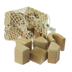 Конструктор дерев'яний nic Натуральний великий 17 ел. (NIC523283)