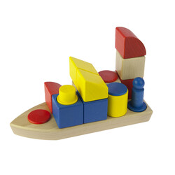 Конструктор дерев'яний nic Кораблик (NIC2131)