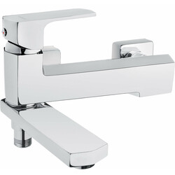 Смеситель для ванны Deante Maruna, дл. излива - 176мм, неповоротный, 1 рычаг, хром (BGM_012M)