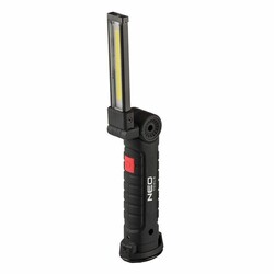 Фонарь Neo Tools NEO, 2 в 1, USB, 1200мАч, 3.7 Li-ion, 3Вт, 200 люмен, LEDCOB (99-041)