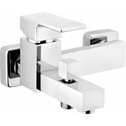 Змішувач для ванни Deante Anemon Bis, дл. виливу - 161.5мм, неповоротний, 1 важіль, хром (BCZ_010M)