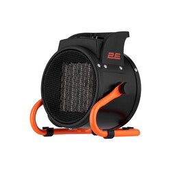 Тепловая пушка электрическая 2E, 2кВт, 20м2, 197 м3/ч, керамический нагр.элемент (PTC), черный