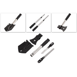 Лопата саперна 2E Action складана, 6в1, 17 см, 0.77кг, чохол (2E-MPS6)