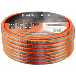 Шланг садовий Neo Tools Professional, 1/2", 30м, 6 шарів, до 30 Бар, -25…+60°C