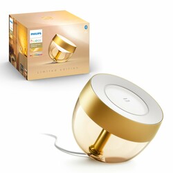 Настольная лампа Philips Hue Iris, 2000K-6500K, Color, Bluetooth, димируемая, золотистая