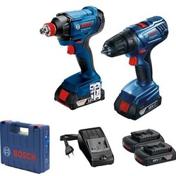 Аккумуляторный шуруповерт Bosch GDX180-LI+GSR 180-LI (0.601.9G5.222)