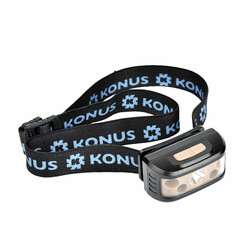 Фонарь налобный KONUS KONUSFLASH-7 (236 Lm) Sensor USB Rechargeable (3924)