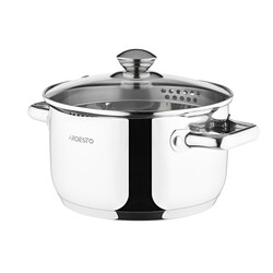 Кастрюля ARDESTO Gemini с носиком для слива (AR2836CS)