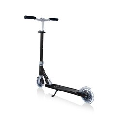 Самокат GLOBBER серии FLOW ELEMENT LIGHTS, черный, колеса с подсв, до 100кг, 5+, 2 колеса