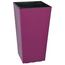 Кашпо с тех. горшком Plastkon ELISE, матовый, 20см, фуксия (411139212)