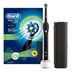 Зубная щетка Braun Oral-B PRO 750 D16 CrossAction Black (D16.513.1UX Black)