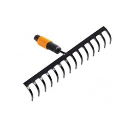 Грабли Fiskars для грунта 14 зубцов QuikFit (1000653)