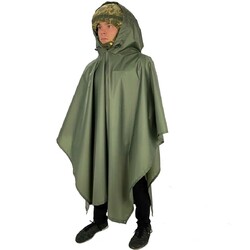 Тактический пончо ВСУ (плащ-палатка) масло (ХХXL) (LE25073)
