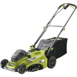 Газонокосарка Ryobi RLM36X46H50PG, дека 46см, 36В, акумуляторна з функцією Power-Assist, АКБ 1х5.0Ач.