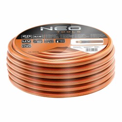Шланг садовый Neo Tools Economic, 3/4", 20м, 4 слоя, до 20 Бар, -10…+50°C (15-803)