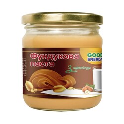 Паста фундуковая Good Energy с арахисом, 180 г (4820175571251)