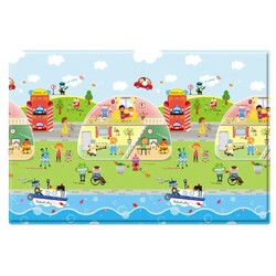 Коврик Babycare "Robot City" (2100X1400X13 мм) (90369)