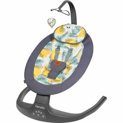 Шезлонг-качеля Lionelo RALF GREY CONCRETE (00076794)