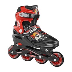 Роликові ковзани Roces COMPY 6.0 BOY /чорно-червоний/ 34-37 (400808/red/34-37)
