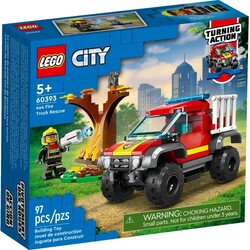 Конструктор LEGO City Fire Пожарно-спасательный внедорожник (60393)