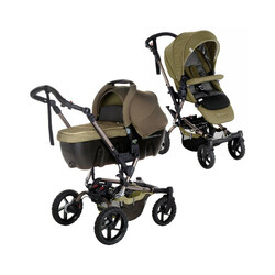 Коляска универсальная 2 в 1 CROSSWALK TRANSPORTER цвет Woods, хаки (5451/S91K)