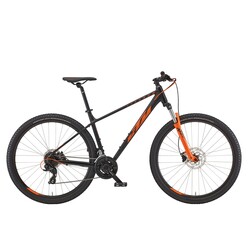 Велосипед KTM CHICAGO 272 27.5" рама L/48 чорний матовий 2022/2023 (22814118)