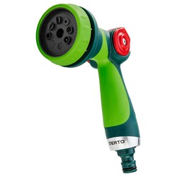 Зрошувач пістолетний Verto, 8 функцій з регулюванням потоку (15G704)