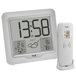 Метеостанція TFA "METRO PLUS", білий, 175х33х164 мм (35116402)