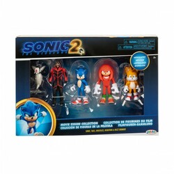 Набір ігрових фігурок SONIC THE HEDGEHOG 2 - СОНІК І ДРУЗІ (5 фігурок, 6 cm) (412684)