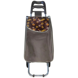 Сумка-тележка до 25кг 34*27*94см Stenson MH-1902 brown (00077752)