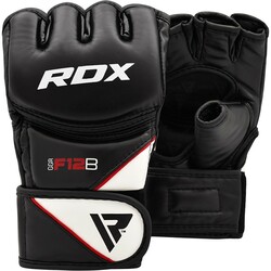 Рукавички ММА RDX Rex Leather Black M (10303)