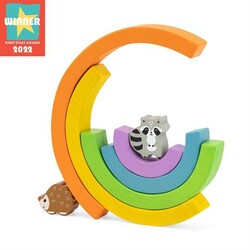 Деревянная игра-баланс Viga Toys Радуга (44590)