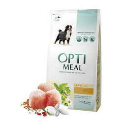 Optimeal. Корм для собак Optimeal больших пород курица сухой 4 кг (4820083905551)