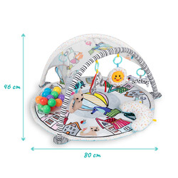 Детский развивающий коврик QKIDS CITY (MAED00004)