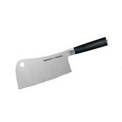 Кухонный топор Samura Mo-V для мяса 180 мм Black (SM-0040)