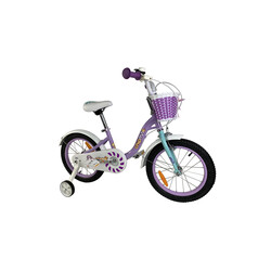Велосипед дитячий RoyalBaby Chipmunk MM Girls 18", OFFICIAL UA, фіолетовий (CM18-2-purple)