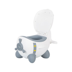 Горщик FreeON Plane White-Grey (42318)