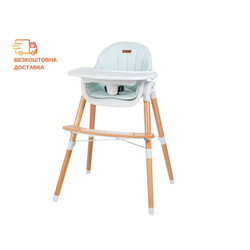Стульчик для кормления FreeON TIN White-Mint (38237)