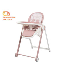 Стілець для годування FreeON SVEN de lux Pink (44640)