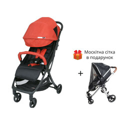 Коляска FreeON SOLO Red-Black (44404)