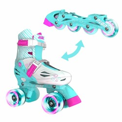Роликові ковзани NEON Combo Skates Бірюзовий (Розмір 34-37) (NT10T4)