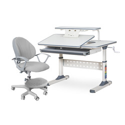 Комплект стол Ergokids TH-320 Blue + кресло Evo-kids Mio KBL