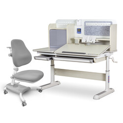 Комплект парта и кресло Mealux Winnipeg MG/PN + Omega KP