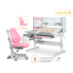 Комплект парта и кресло Evo-kids Florida Multicolor + Mealux Match