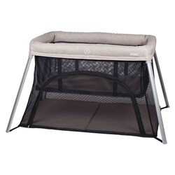 Кроватка-манеж 3в1 BabyGO Dreams, бежевый (4702)