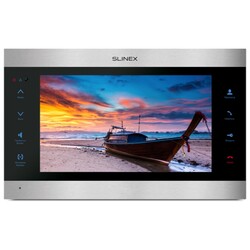 Відеодомофон Slinex SL-10IPTHD Silver Black 10" (IPS) /екран 16:9, Сенсорний (SL-10IPTHD_B)