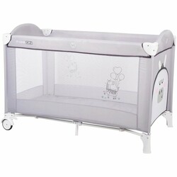 Кровать-манеж FreeON Balloon zebra Grey (45814)