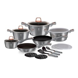 Набор посуды Berlinger Haus Moonlight Collection 18 предметов (BH-7037)